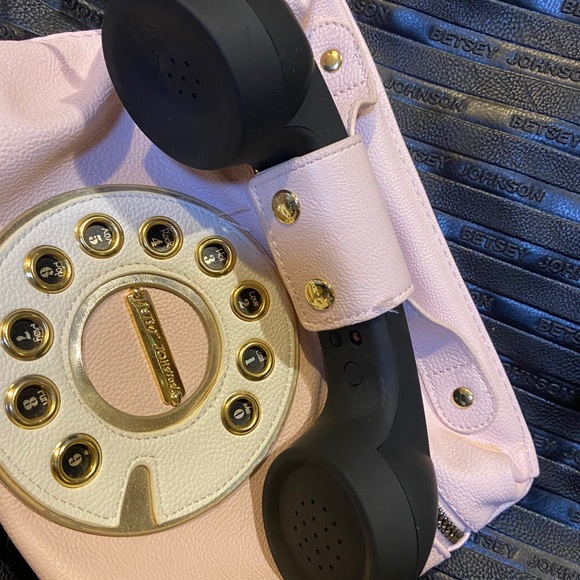 Rare Betsy Johnson ☎️ Phone Tote Purse - Picture 10 of 10